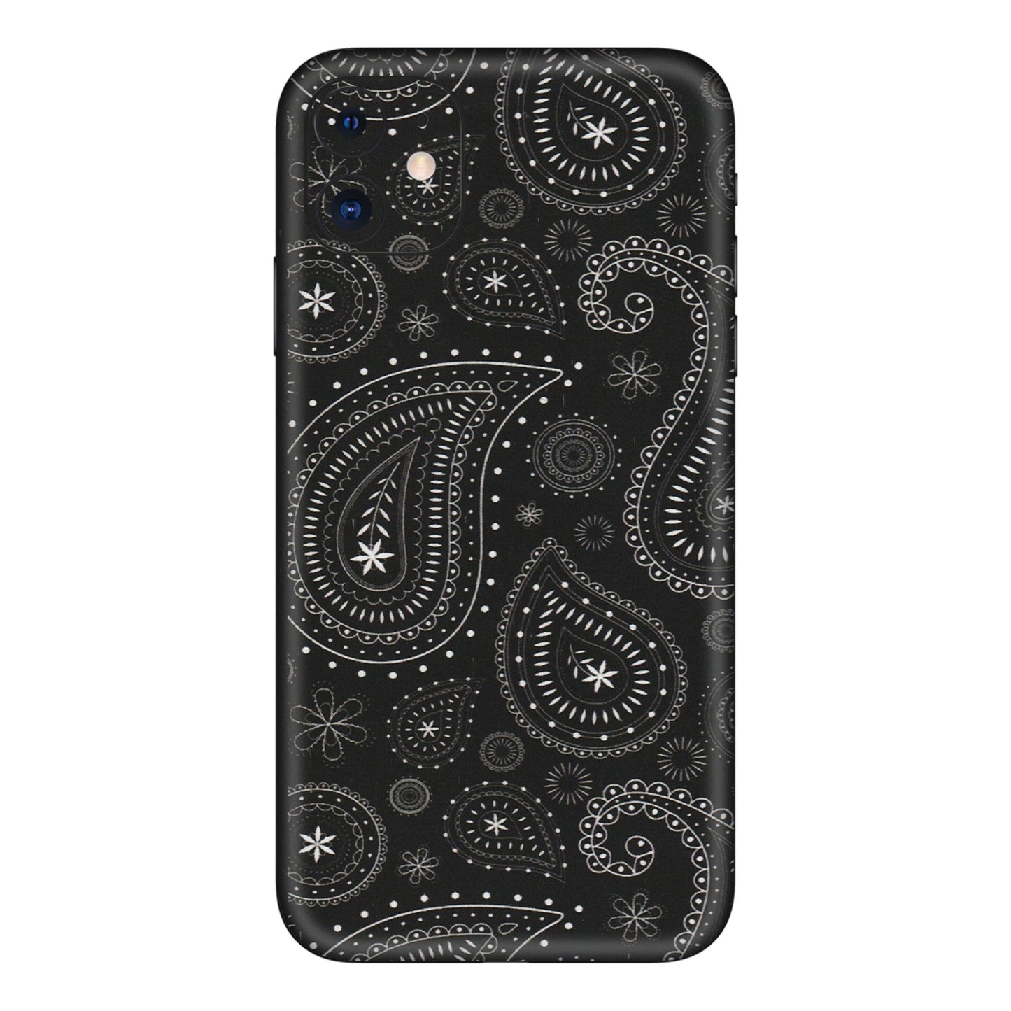 Apple iPhone Skins (All Models) - Black Sober Kerry - Matte Finish (M-37) iPhone 11