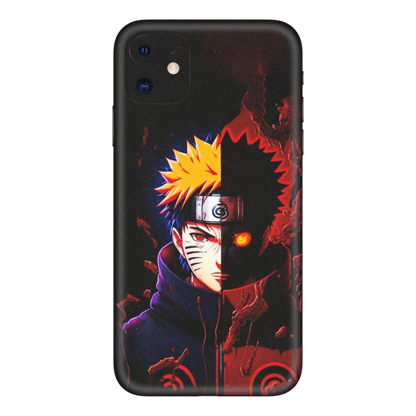 Apple iPhone Skins (All Models) - Naruto X Evil - Matte Finish (M-70) iPhone 11