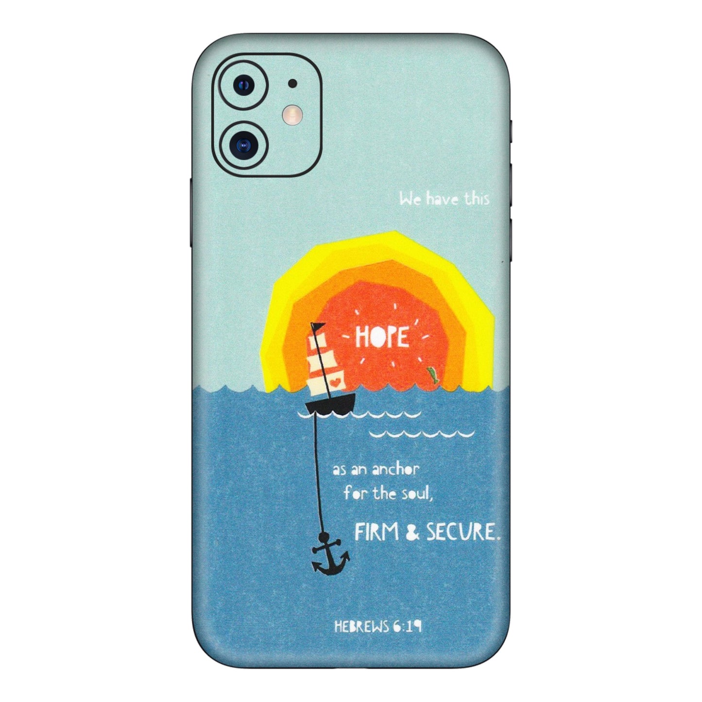 Apple iPhone Skins (All Models) - A Beautiful Sunset of Hope - Matte Finish (M-75) iPhone 11