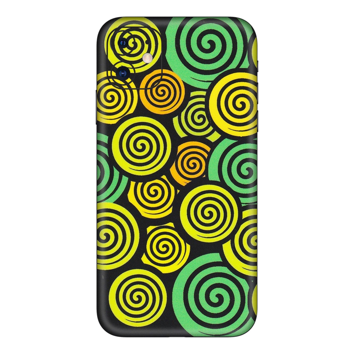 Apple iPhone Skins (All Models) - Crazy Spiral - Matte Finish (M-91) iPhone 11