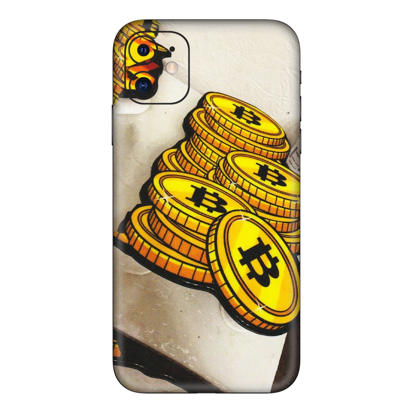 Apple iPhone Skins (All Models) - Billionaire Bitcoin Collection - Matte Finish (M-92) iPhone 11