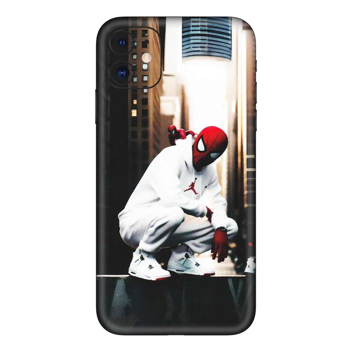 Apple iPhone Skins (All Models) - Sportsman Spider Man - Matte Finish (M-94) iPhone 11