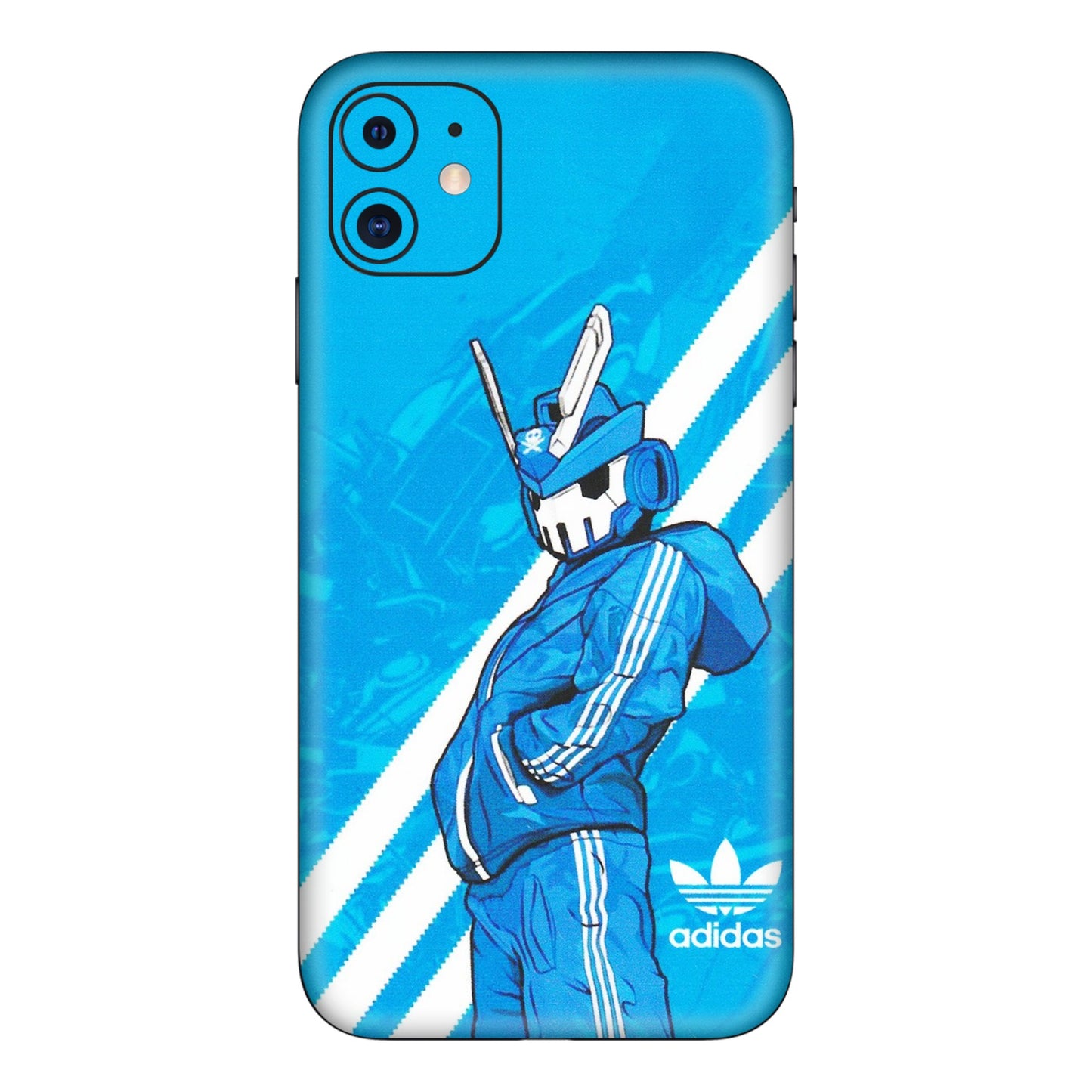 Apple iPhone Skins (All Models) - Battle of Adidas - Matte Finish (M-98) iPhone 11