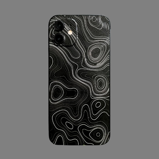 black swirl