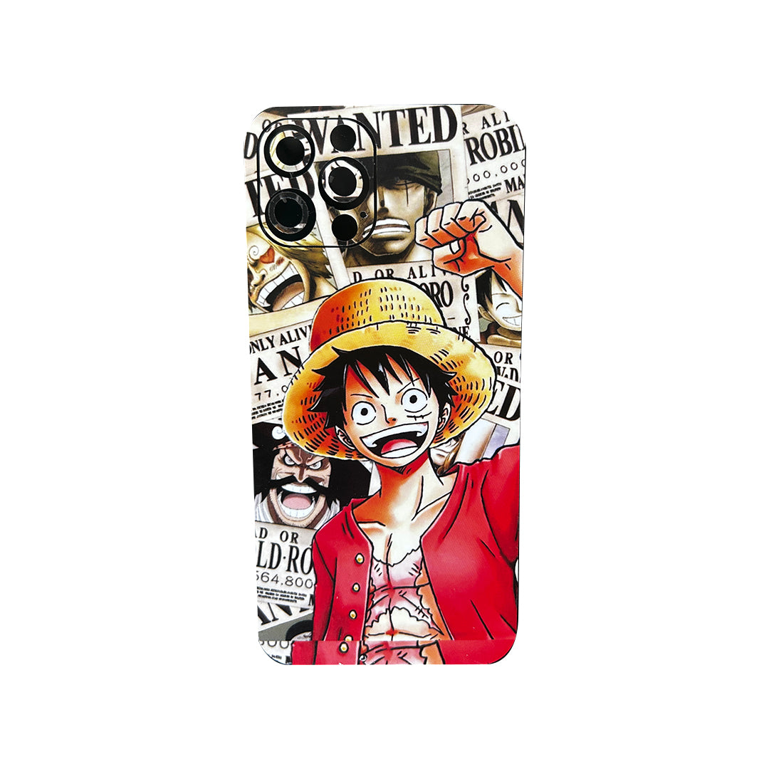 Luffy Anime 3D Embossed Phone Skin – Skinly