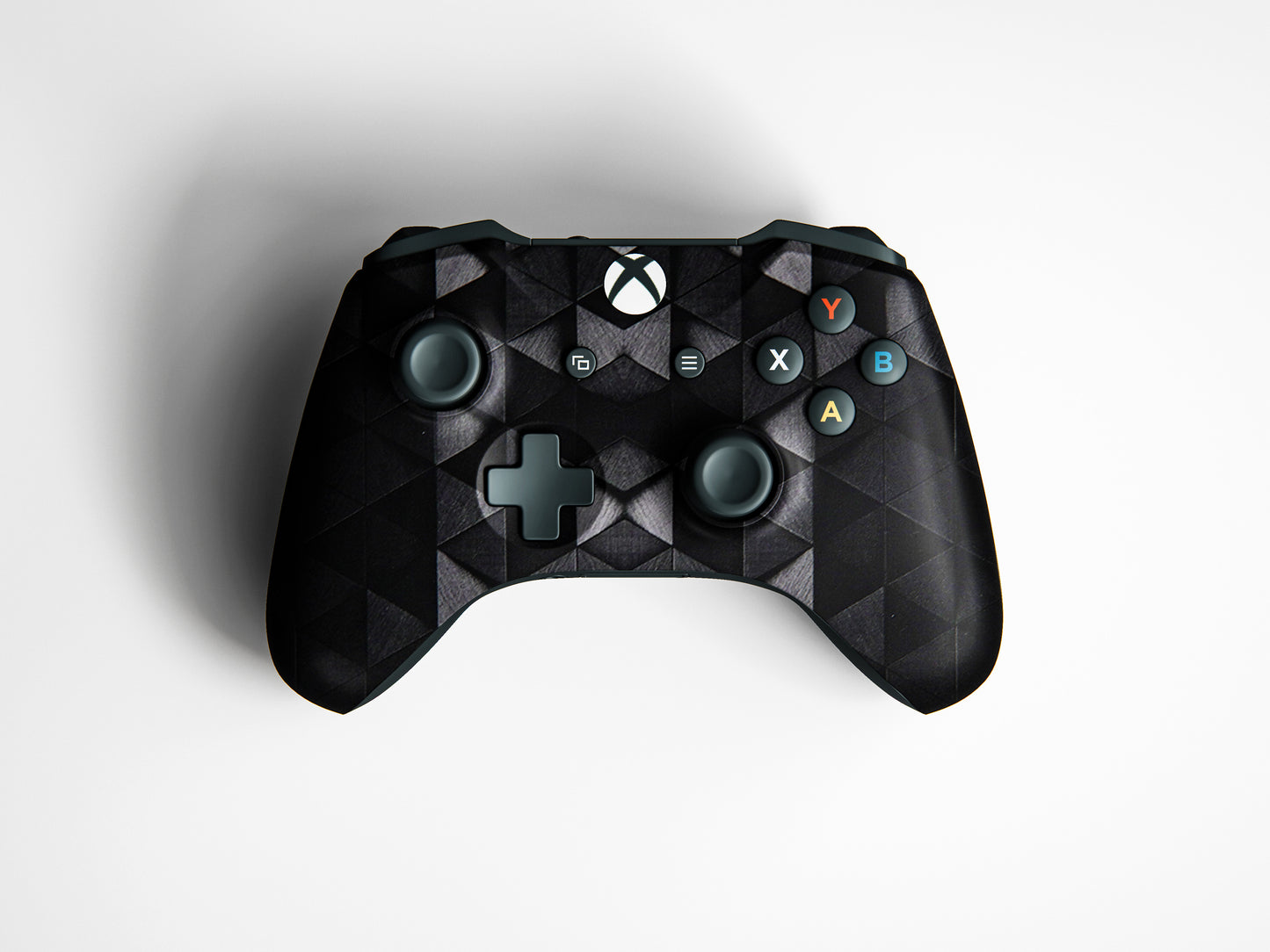 Black Triangle Affair Matte Finish Controller Skin