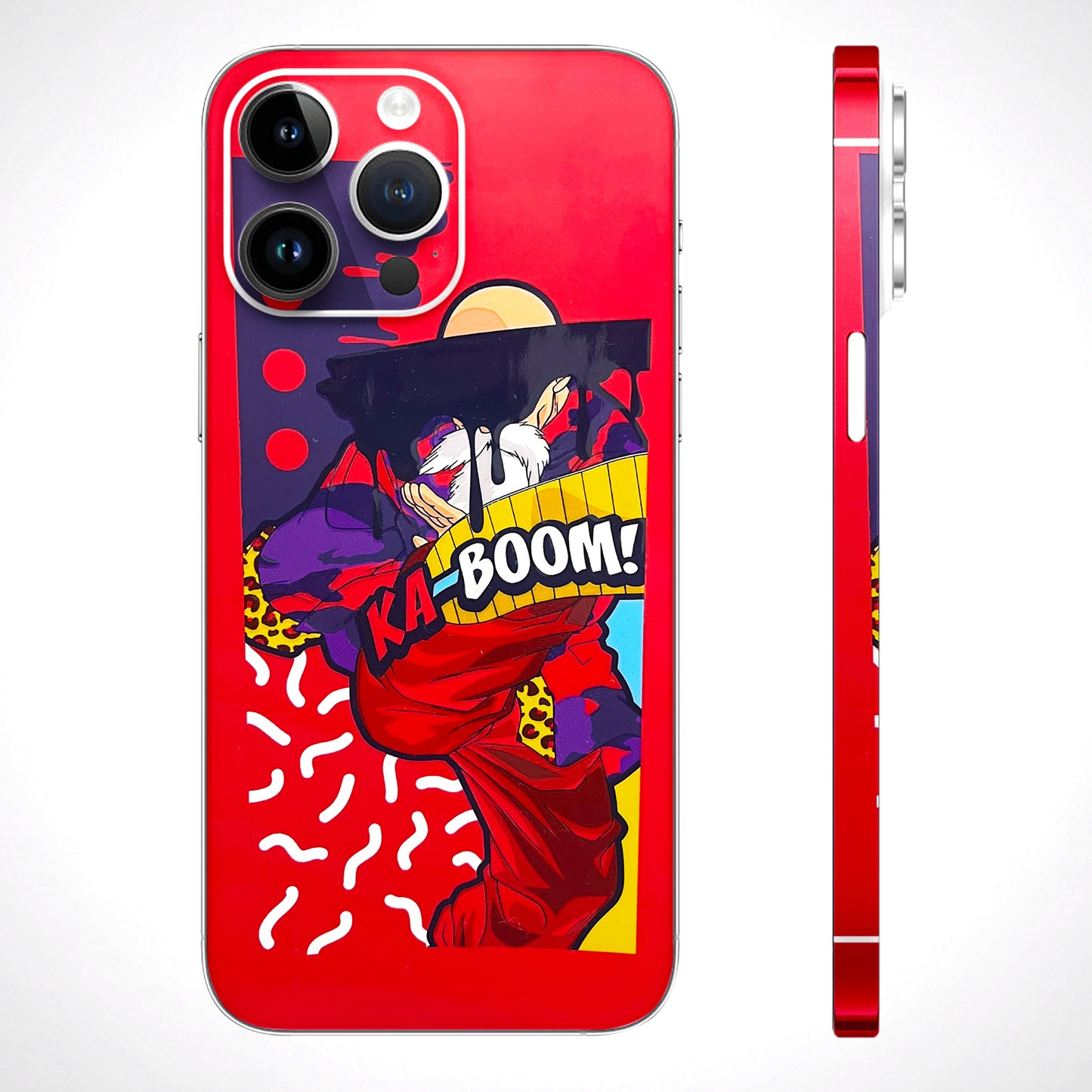 8K KABOOM 3D Textured Phone Skin