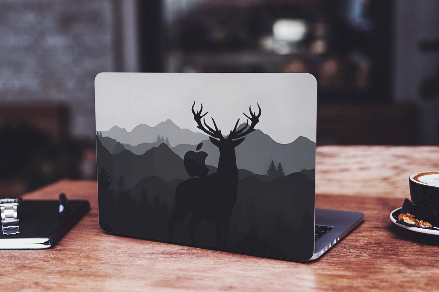 Tranzy Deer Silhoutte Hills Matte Membrane Laptop Skin