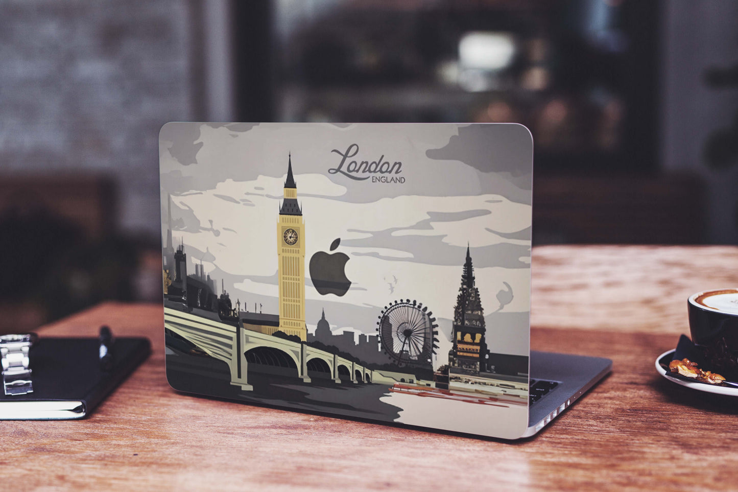 Tranzy LONDON STREETS Matte Membrane Laptop Skin