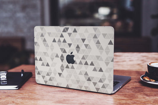 Tranzy Triangle Abstract Sober Membrane Laptop Skin