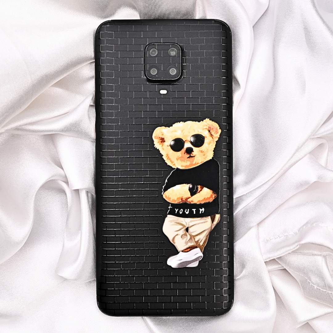 Classy Panda 3D Textured Phone Skin