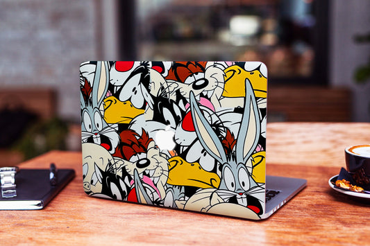 Loony Toons Matte Textured Laptop Skin