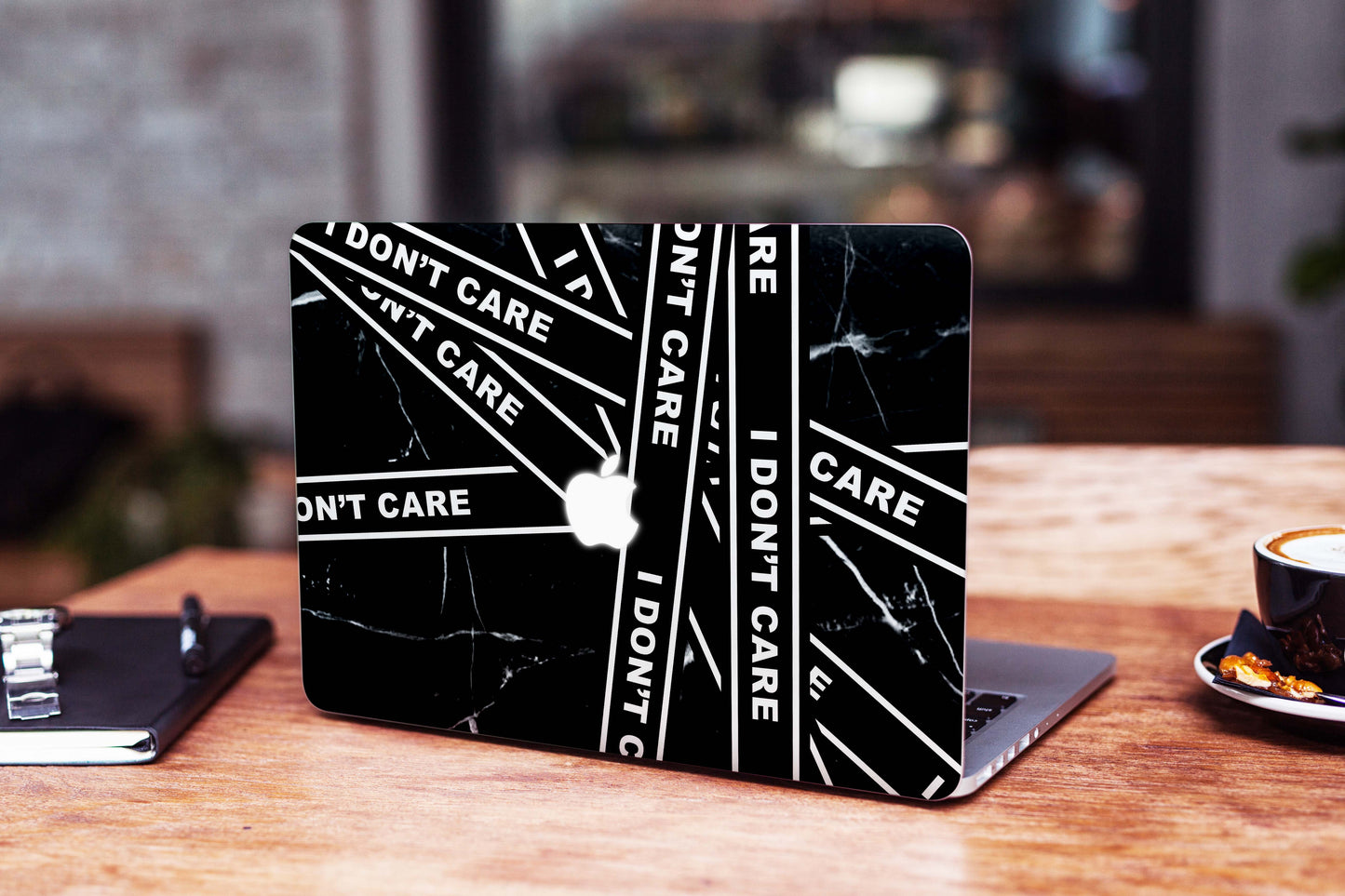 I Don't Care Matte Finish Latest Laptop Skin