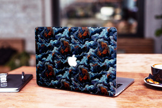 Wave Art Form  Matte Textured Laptop Skin