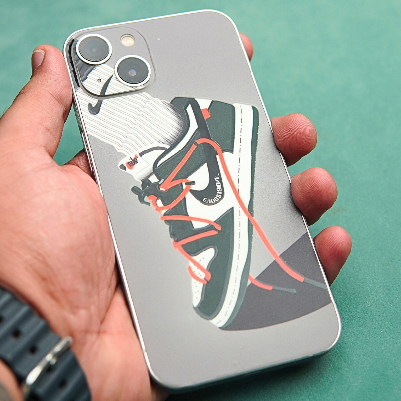 New Grey Sneaker 3D Textured Phone Skin