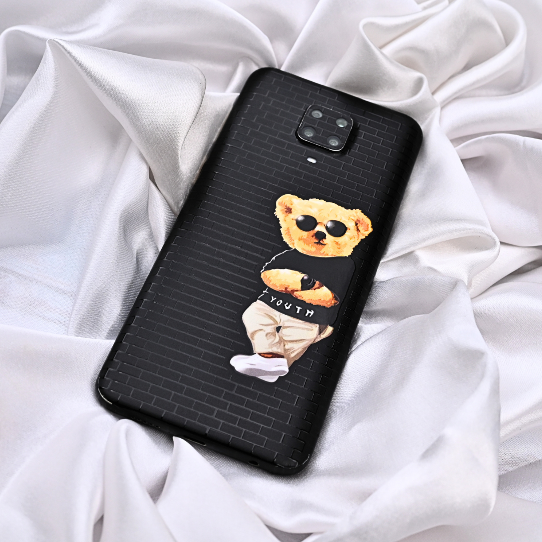 Classy Panda 3D Textured Phone Skin