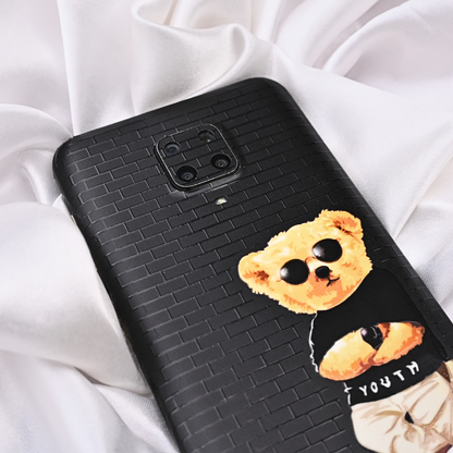 Classy Panda 3D Textured Phone Skin