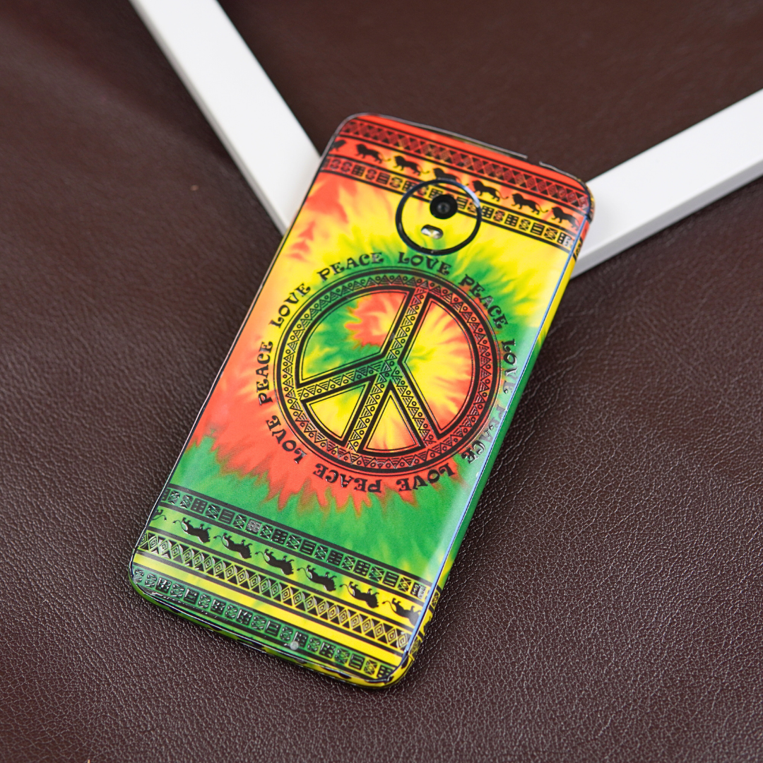 Peace 3D Textured Phone Skin