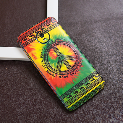 Peace 3D Textured Phone Skin