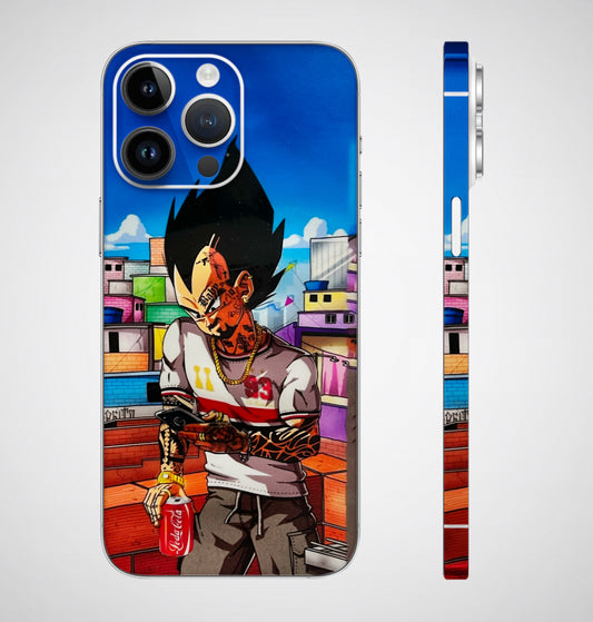 Vegeta 3D Embossed Phone Skin