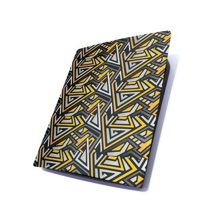 Yellow And Grey Zig Zag Play Station 5 Matte Finish Skin