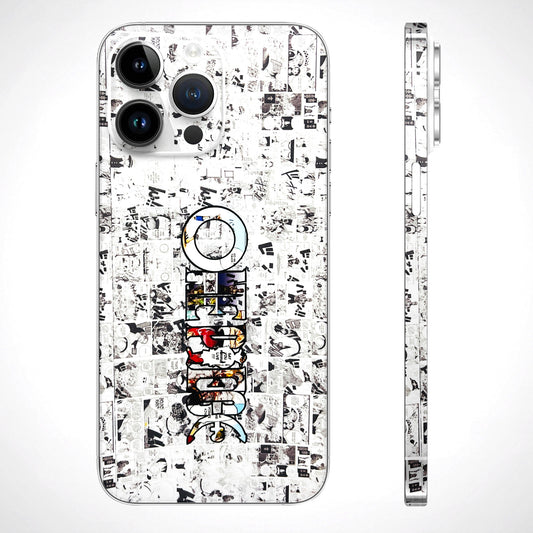 One Piece Manga 3D Textured Phone Skin