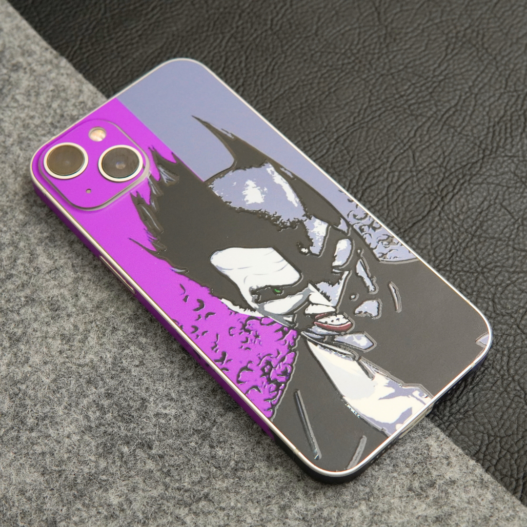 Batman & Joker 3D Textured Phone Skin