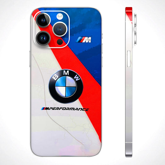 BMW Logo Performance Matte Finish Phone Skin