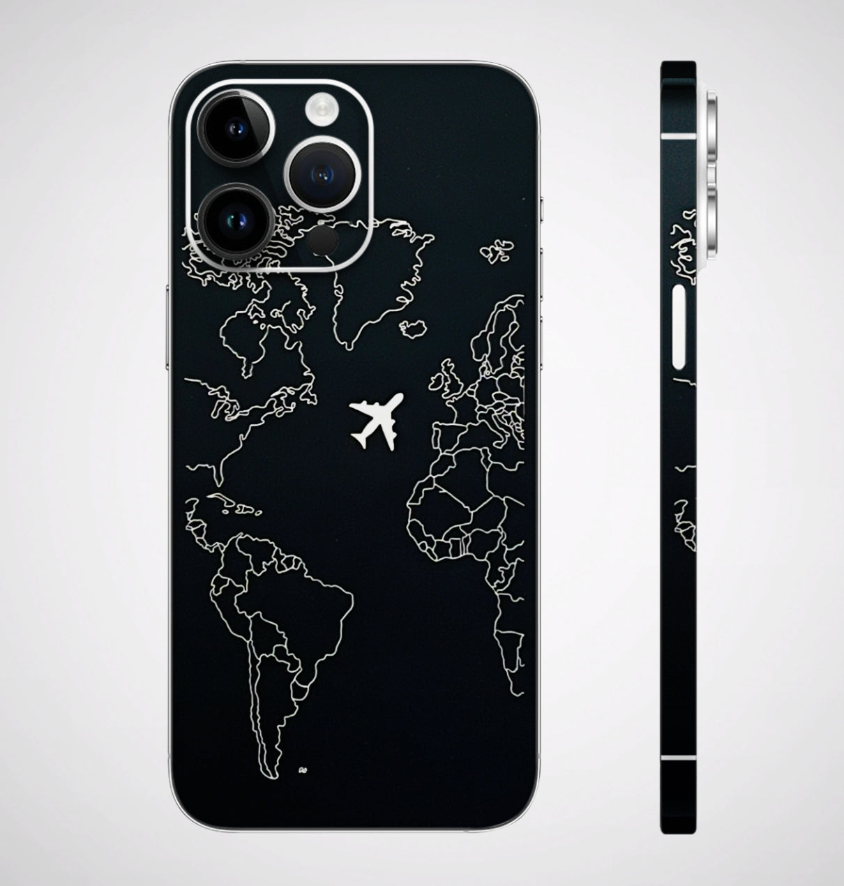 Never Ending Travel 3D Embossed Phone Skin