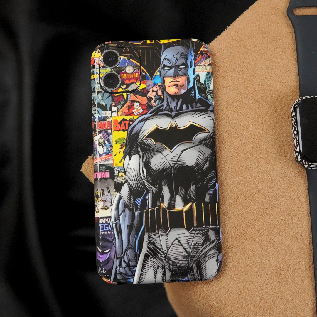 DC Batman 3D Textured Phone Skin