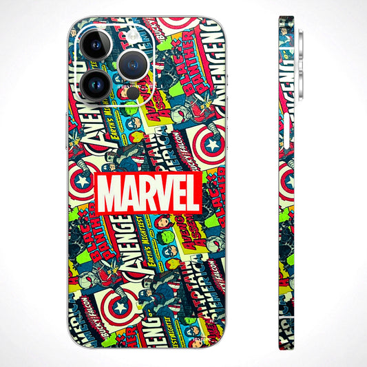 Marvel Comic Lover Matte Finish Phone Skin