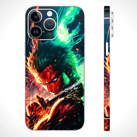 Anime Gojo Sword Matte Finish Phone Skin