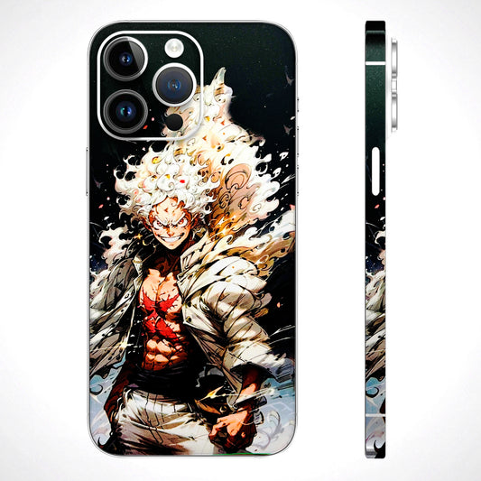 Anime Angry Classy Character Matte Finish Phone Skin