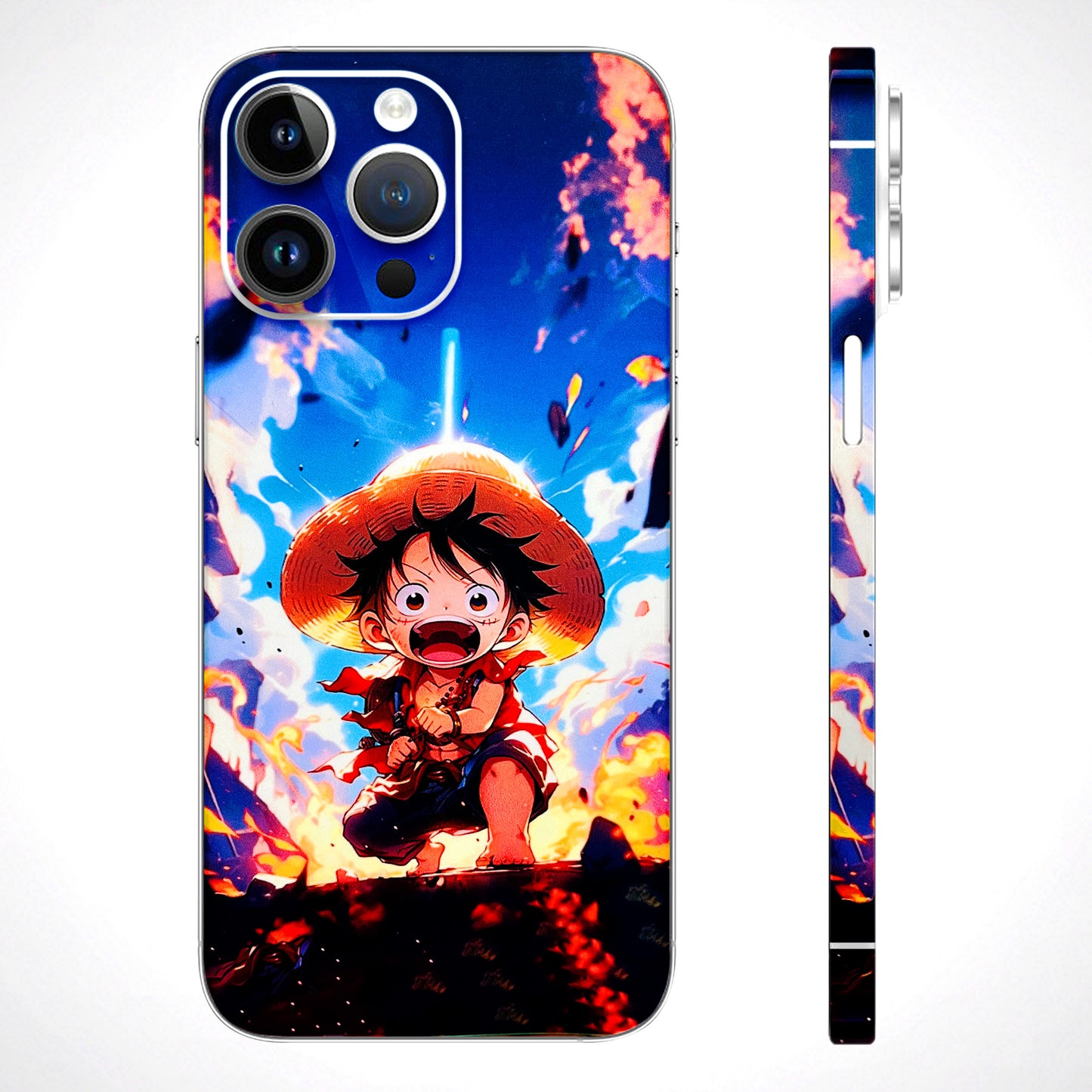 Toon One Piece Cute Character Matte Finish Phone Skin