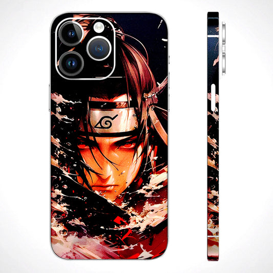 Naruto Character Face Matte Finish Phone Skin