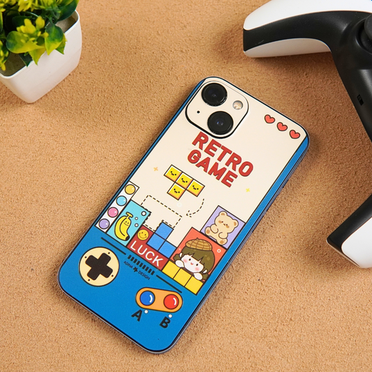 Retro Game 3D Textured Phone Skin - Skinly