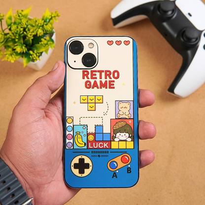 Retro Game 3D Textured Phone Skin
