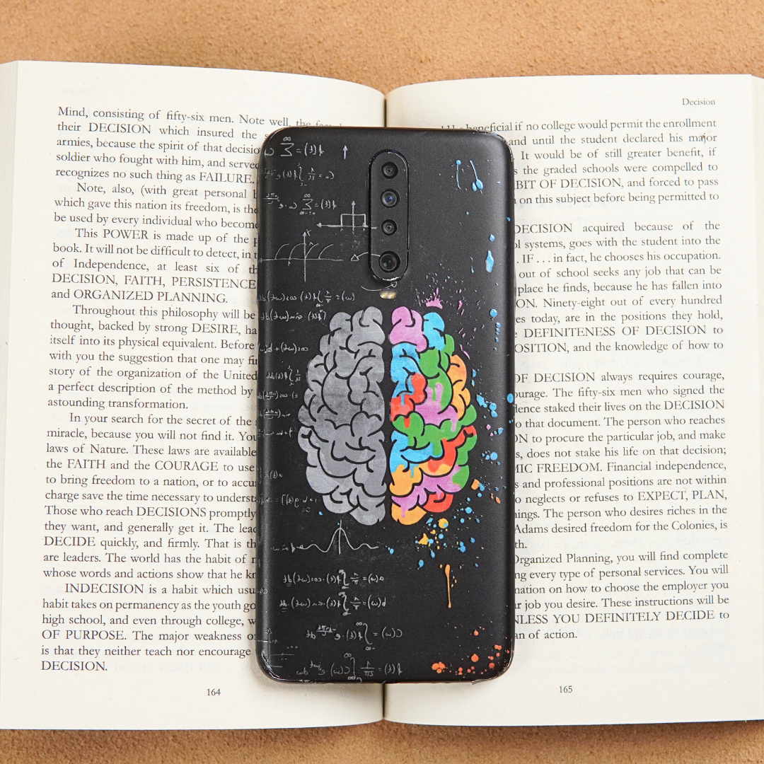 Creative Minds 3D Textured Phone Skin