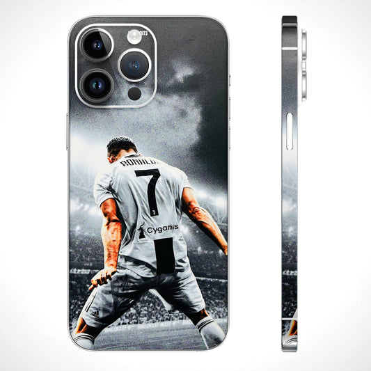 Ronaldo CR7 Crazy 3D Textured Phone Skin