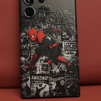 SpiderMan New 3D Textured Phone Skin