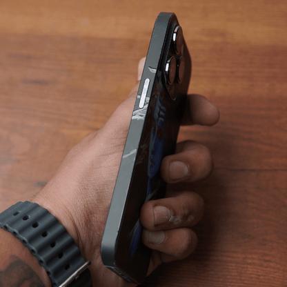 Har Har Mahadev Blue/Black 3D Textured Phone Skin