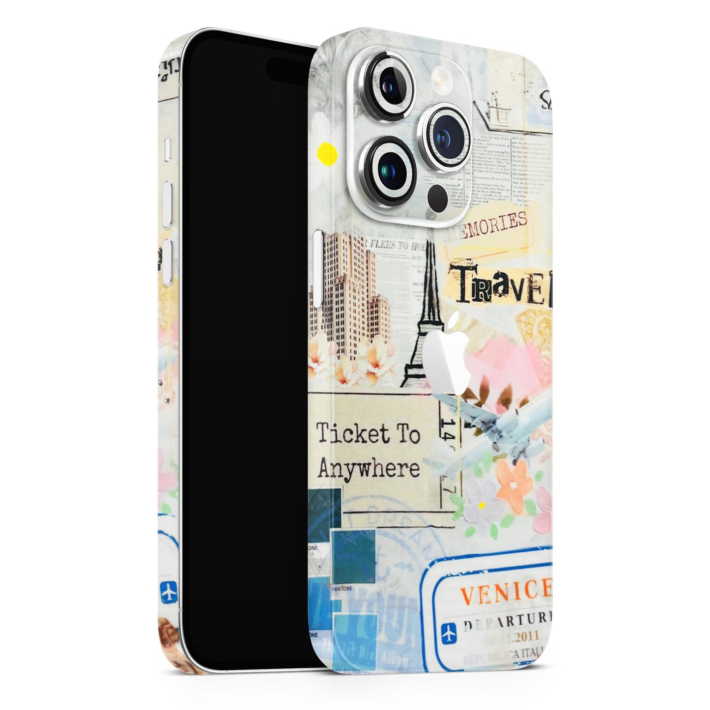 Tranzy Series Travel Memories Matte Finish Phone Skin