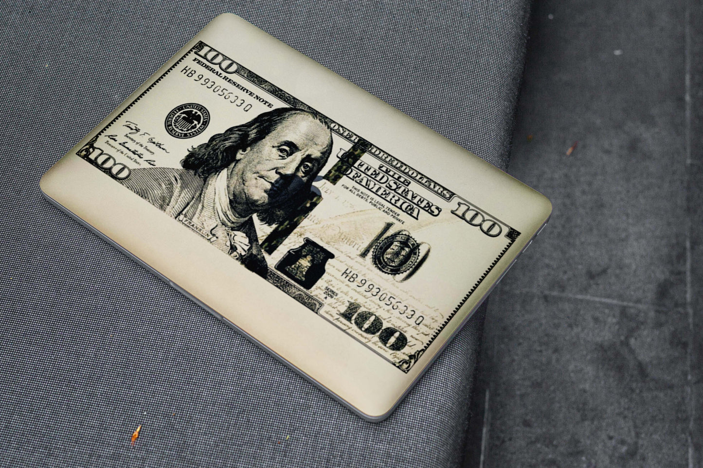 Tranzy 100 Dollar Currency Matte Membrane Laptop Skin