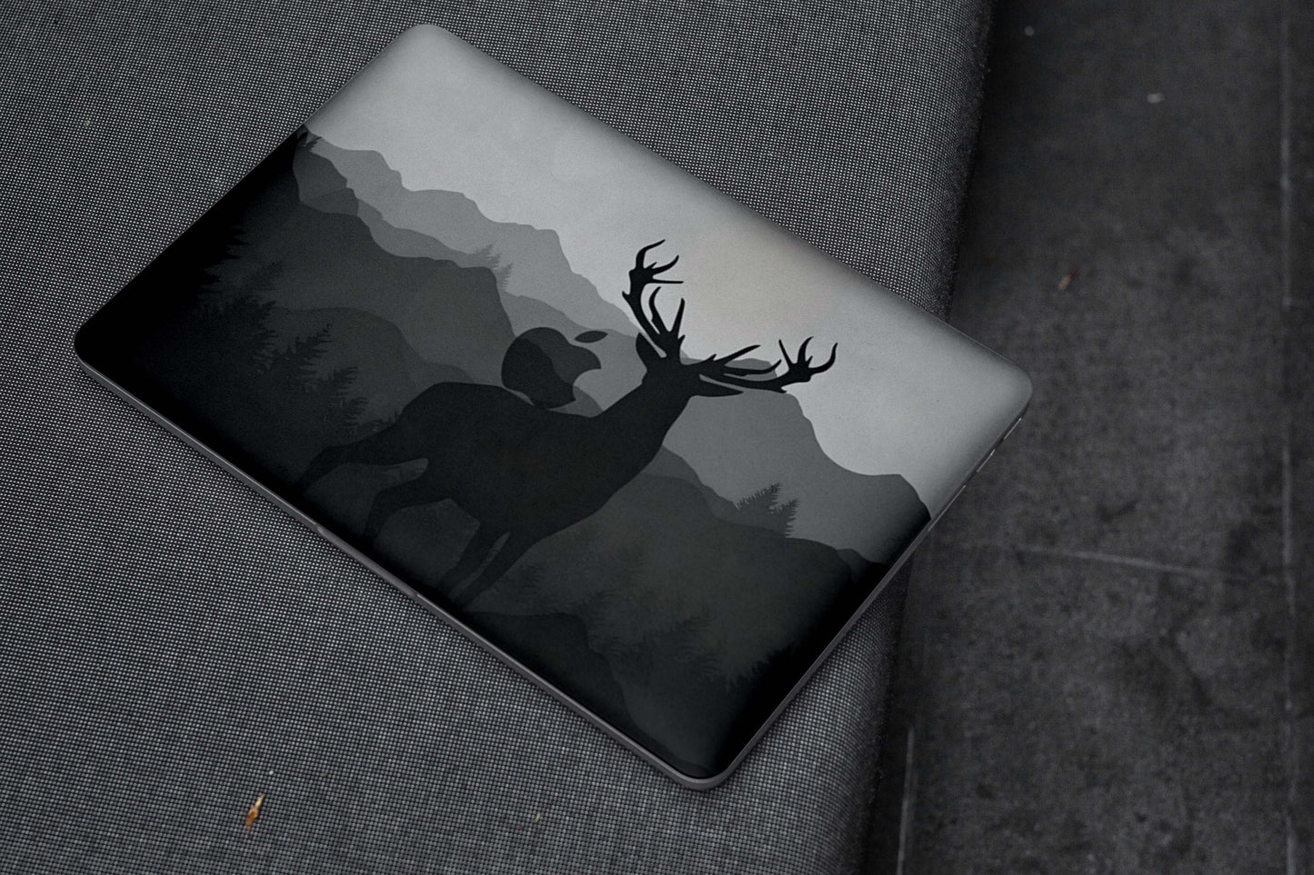 Tranzy Deer Silhoutte Hills Matte Membrane Laptop Skin