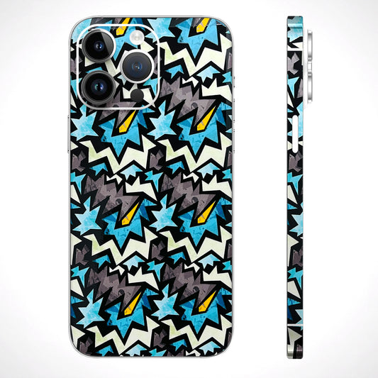 Funky Zig Zag 3D Textured Phone Skin