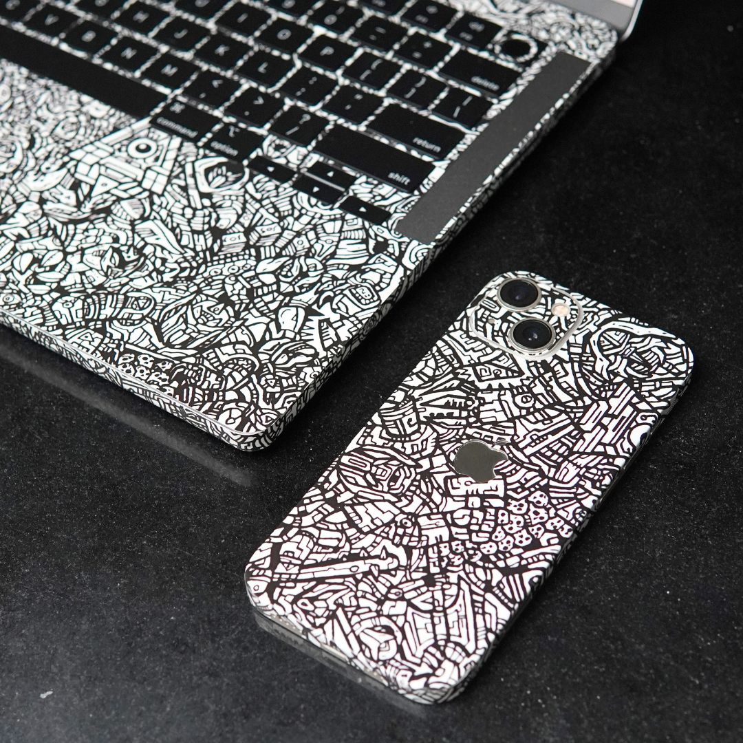 Mystery Doodle 3D Textured Phone Skin