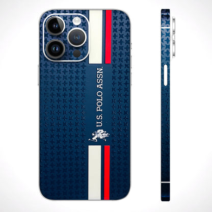 US POLO Designer Brand 3D Textured Phone Skin