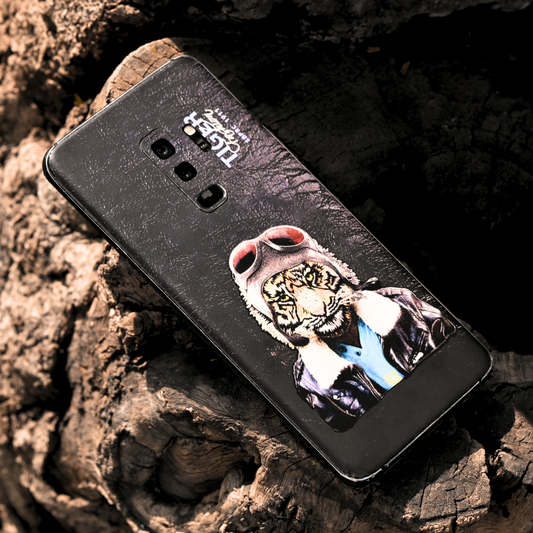 Rider Tiger 3D Textured Phone Skin