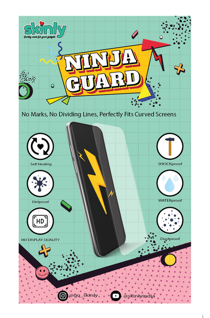 Ninja Guard Protection For iPhones/Samsung/Oneplus