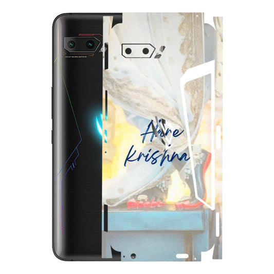 ASUS Phone Skins (All Models) - Hare Krishna - 3D Embossed Finish (L-03) Asus ROG Phone 2